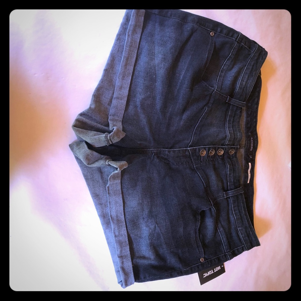 Blackheart High Waisted Plus Shorts